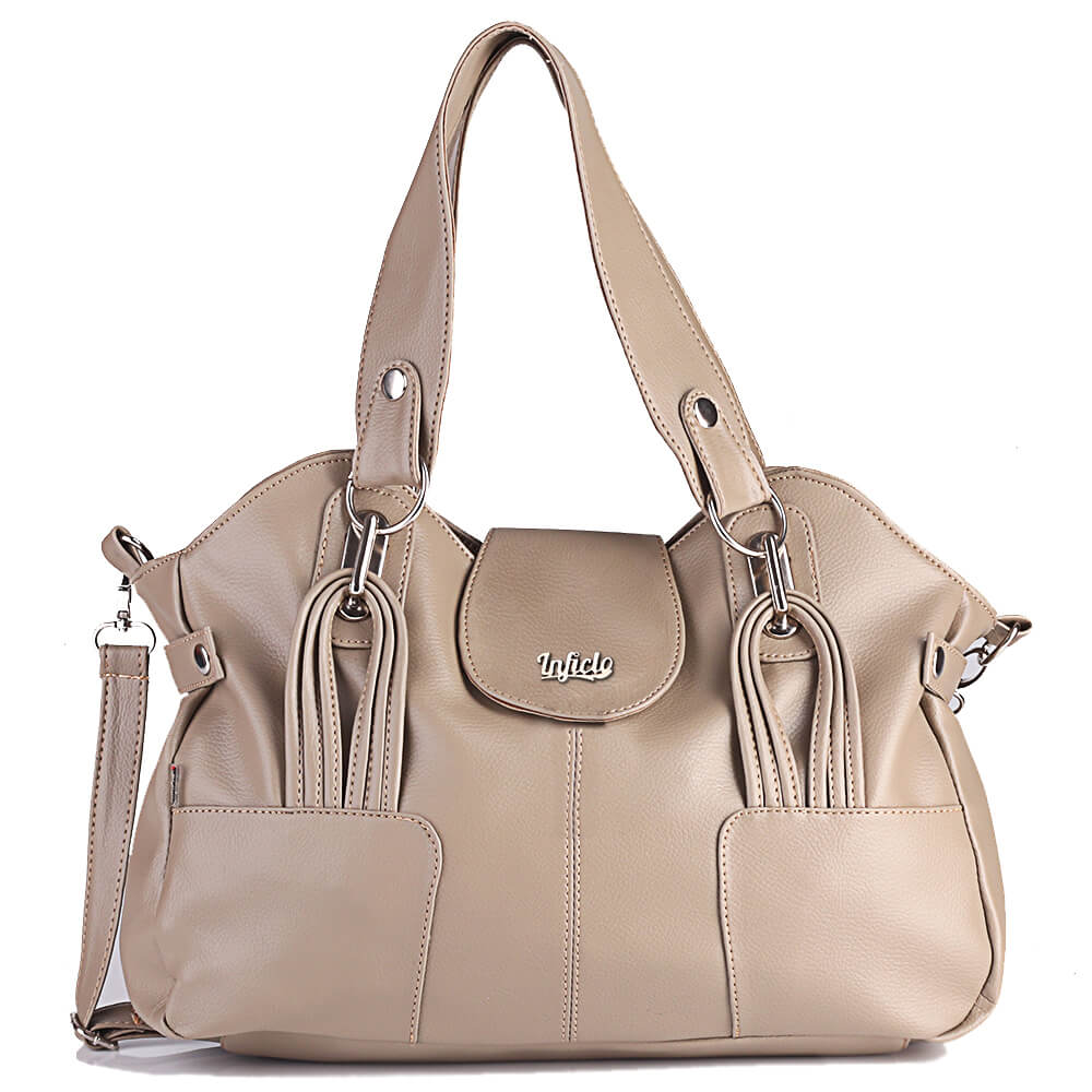 TAS HANDBAG KASUAL WANITA ABU VIROTEX INFICLO SKS 690