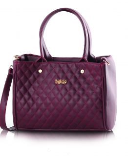 TAS HANDBAG KASUAL WANITA PREMIUM MARUN VIROTEX INFICLO SJU 319