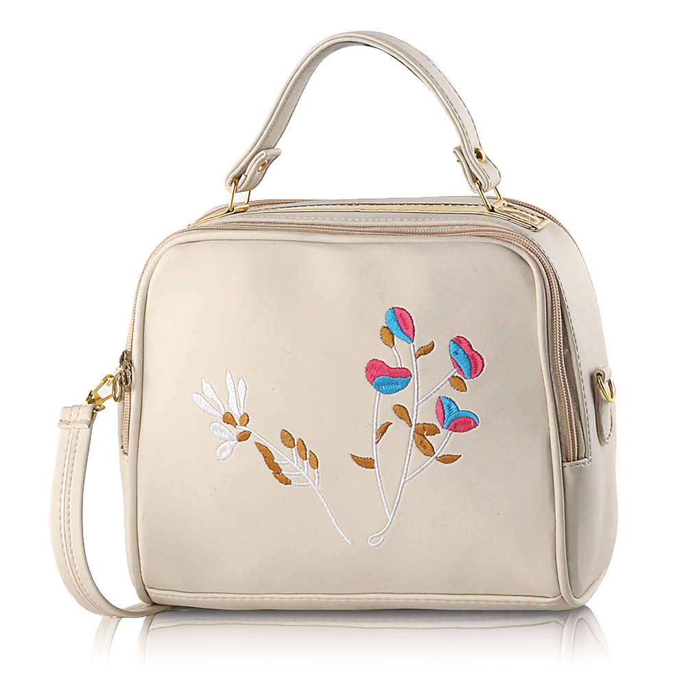 TAS HANDBAG PREMIUM WANITA ORIGINAL KREM BOTEGA INFICLO SMU 122