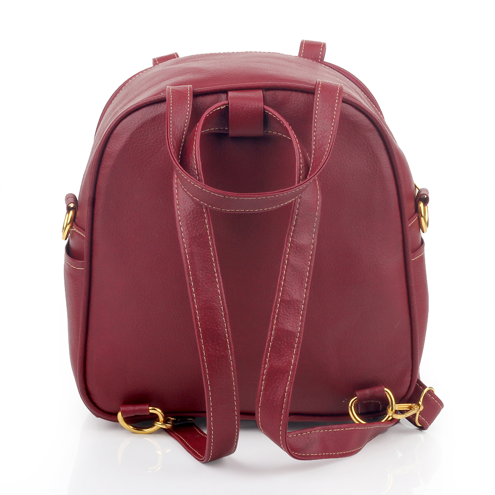 TAS RANSEL BACKPACK KASUAL WANITA ORIGINAL MARUN VIROTEX INFICLO SRI 648 - Image 3