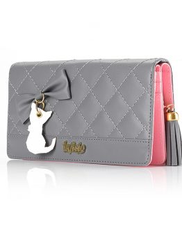 DOMPET LIPAT KASUAL WANITA ORIGINAL ABU SAVIANO INFICLO SII 578