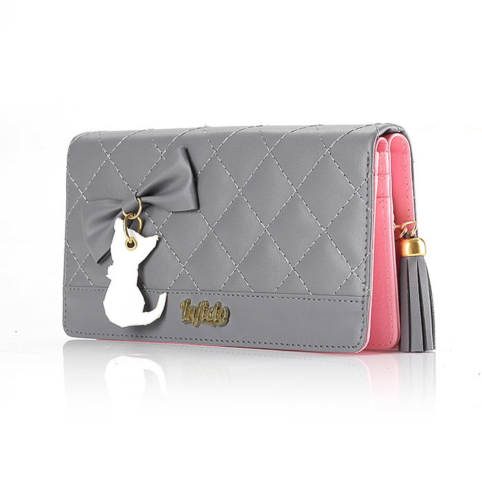 DOMPET LIPAT KASUAL WANITA ORIGINAL ABU SAVIANO INFICLO SII 578