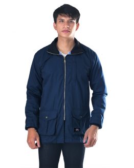 JAKET OUTDOOR KASUAL PRIA PREMIUM NAVY TWILL INFICLO SBY 374