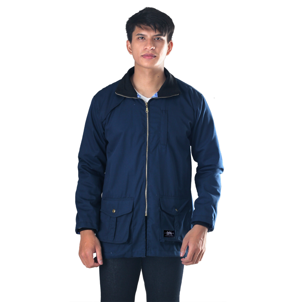JAKET OUTDOOR KASUAL PRIA PREMIUM NAVY TWILL INFICLO SBY 374