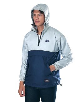 JAKET HOODIE OUTDOOR KASUAL PRIA PREMIUM NAVY TASLAN INFICLO SMI 704