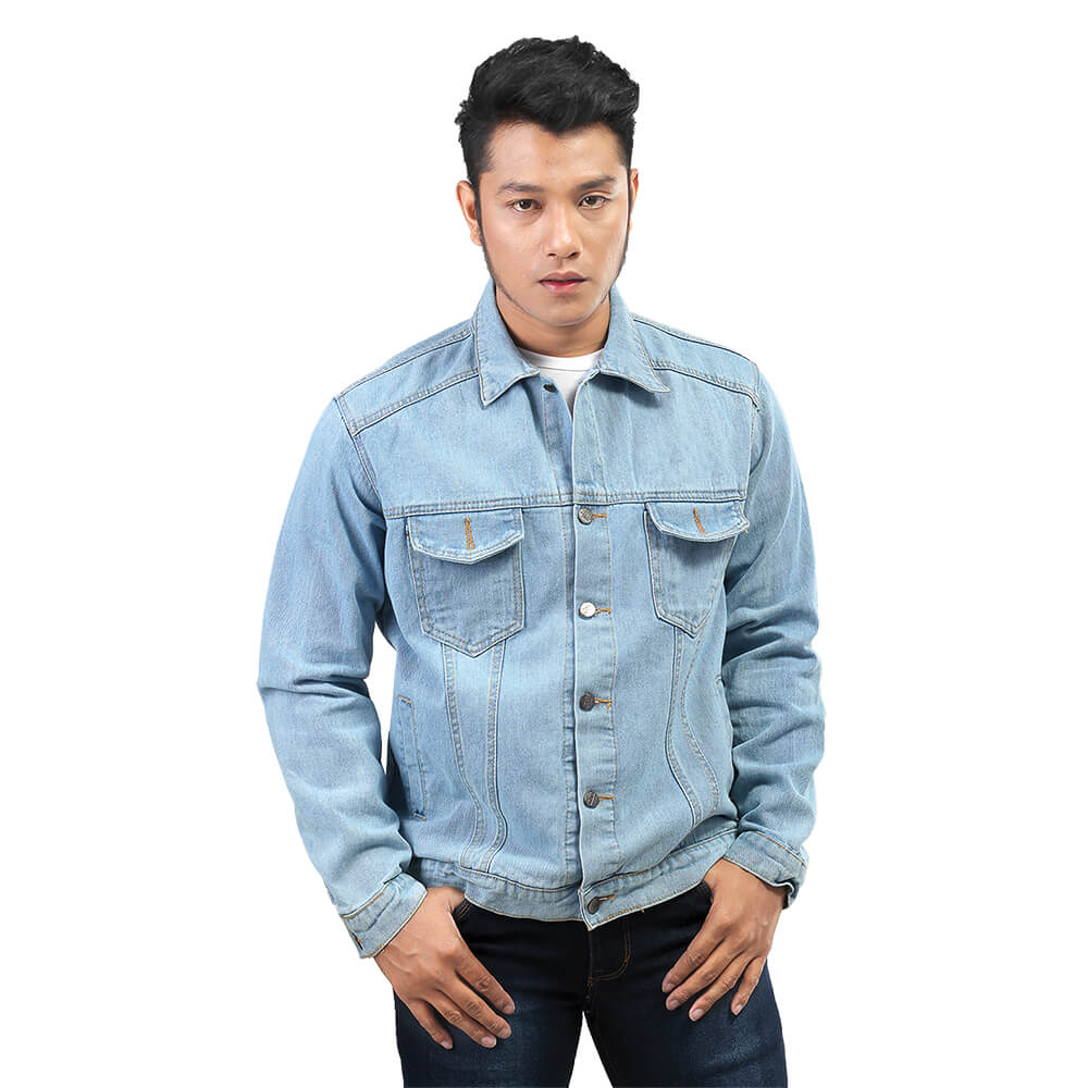 JAKET JEANS KASUAL PRIA BIRU DENIMS INFICLO SWP 780